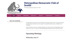 Desktop Screenshot of metrodems.org