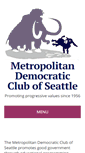 Mobile Screenshot of metrodems.org